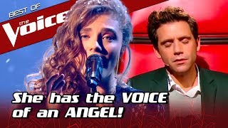 This Beautiful ANGELIC voice MOVES the coaches in The Voice [upl. by Icul]