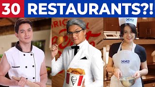 Mga Artista Na May RESTAURANT Business [upl. by Amber]