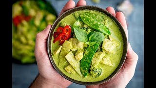 Thai Green Curry Recipe [upl. by Nosylla]