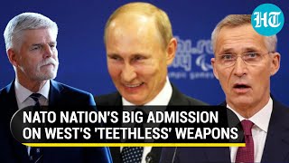 NATO Nation admits Wests weapons not helping Ukraine counter Russias war  Watch [upl. by Marguerita]