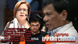 FORMER SEN LEILA DE LIMA NAGSALITA NA TUNGKOL SA MGA KASALANAN NA DAPAT PAGBAYARAN NI DIGONGNYO [upl. by Attenev982]