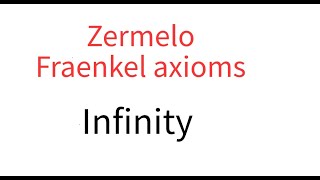 Zermelo Fraenkel Infinity [upl. by Treulich]