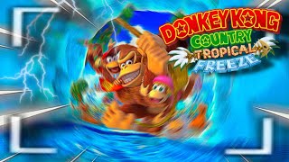 Speedrun 63 Aqueduct Assault 10431 Donkey Kong Country Tropical Freeze by domfanarts DE [upl. by Inalej458]