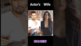 Bollywood Actors with Beautiful Wife 😍♥️😘 shorts bollywood actor beautiful cute wife yt [upl. by Avron]