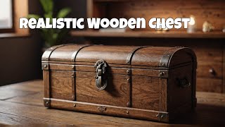 Simple Tricks to Create Realistic Wooden Chests In Maya  Maya 2023  Arnold Renderer [upl. by Akelam]