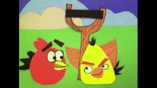 Stop Motion Angry Birds Adventure The Angriest Birds [upl. by Nnylecoj651]