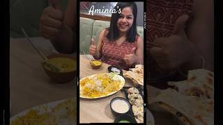 Aminia’s biryani at New Delhi biryani biryanilover kolkatabiryani delhifood shortsfeed youtube [upl. by Aihsia]