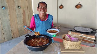 CHARALITOS FRITOS CON HUEVO EN SALSA DE CAJETE  DOÑA LUPITA [upl. by Yasdnyl]