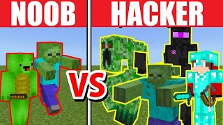 NOOB vs HACKER  MUTANT PRANK [upl. by Adnalra]