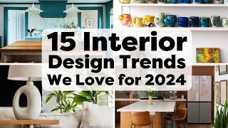 15 Interior Design Trends HGTV Experts Love for 2024  HGTV Handmade [upl. by Brok]