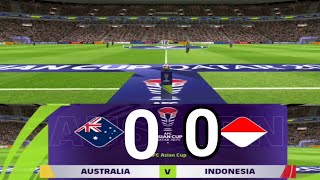 Australia Vs Indonesia 00  AFC Asian Qualifiers 2026  Match Highlights today [upl. by Yelrebmik]