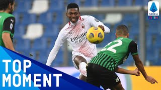 Rafael Leão with the Fastest Serie A TIM Goal Ever  Sassuolo 12 Milan  Top Moment  Serie A TIM [upl. by Aig304]