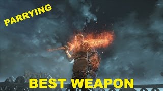 Dark Souls 3 BEST PARRYING WEAPON  A PARRY MONTAGE CAESTUS [upl. by Ahsenek]