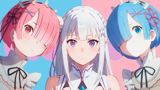 ASMR 2 minutes Emilia Rem Ram [upl. by Riane]