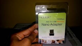 EDUP USB Wireless Wi Fi Nano Adapter 150Mbps With Installation Steps [upl. by Krueger]