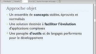 apprendre la programmation orienté objet uml  quot arab quot 2 [upl. by Thibault]