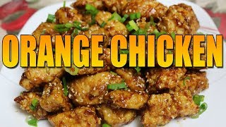 How to make Orange chicken Tagalog [upl. by Acinnad481]