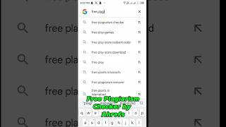 Free Ai Plagiarism Checker  How to check Ai plagiarism  Content Writing [upl. by Dorothea]