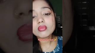 plumping lips hack ✨😱shortsyoutubeshorts amazinghacks 5minutecrafts plumpinglipscouplegoals [upl. by Atalaya]