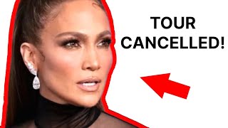 Jennifer Lopez Cancelling Her TOUR Shocking [upl. by Nuahsak]