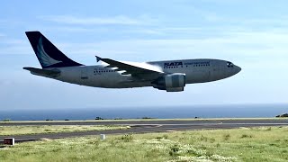 Turbulence Hits Plane During Low Pass [upl. by Froma]