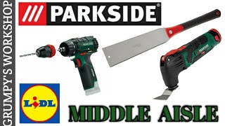 Lidl middle aisle parkside 12v tools [upl. by Ainolopa]