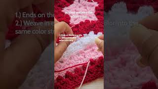 3 Crochet Tips For Weaving In Ends [upl. by Milburt]