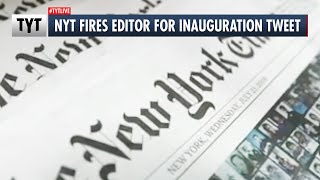 NYT Editor FIRED For Biden Tweet [upl. by Cordie266]