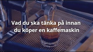 Kaffemaskin bäst i test 2024 Köpguide [upl. by Albert]