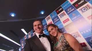 Blue carpet arrivals New Years Eve Ball  Hyundai Hopman Cup 2013 [upl. by Aciria]