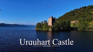 Soaring Over Urquhart Castle amp Loch Ness  Drone Cinematics [upl. by Grath]