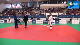 48kg BRONZE  TOTH Patricia HUN  GOLOMIDOVA Natalia RUS  ECh U17 Cottonera 2011wmv [upl. by Cordi]