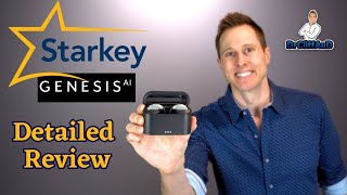 Starkey Genesis Ai Detailed Hearing Aid Review [upl. by Naerda]