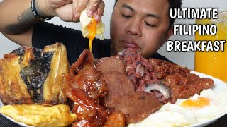 ULTIMATE FILIPINO BREAKFAST  MUKBANG PHILIPPINES [upl. by Cardew544]