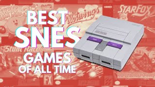 20 Best SNES Games of All Time [upl. by Neyuh]