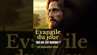 Evangile du jour 260924 quotQui est cet homme  Jésus  quot evangile evangiledujour jesus bible [upl. by Yelsnit387]