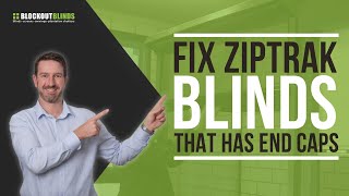 How to put up a ZipTrak® Blind that has end clips [upl. by Gardener]