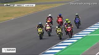 REPLAY Underbone 150cc Race 1 Highlights  2018 Rd1 Thailand [upl. by Ahsilrac630]