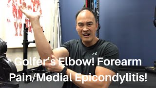 Golfer’s Elbow Forearm PainMedial Epicondylitis  Dr Wil amp Dr K [upl. by Enelyk418]