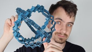 3D Printed Hoberman Sphere Assembly [upl. by Pollyanna]