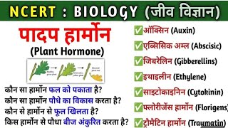 🔥 Biology जीवविज्ञान Class 10thhormoneplant hormones class 10plant hormon class 10 in hindi [upl. by Yngiram]