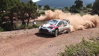 TOYOTA YARIS WRC TEST IN GREECE 2020 OGIEREVANS [upl. by Mihcaoj881]