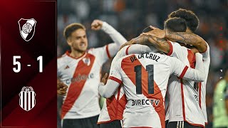 River 5  Barracas Central 1 RESUMEN COMPLETO [upl. by Shorter]