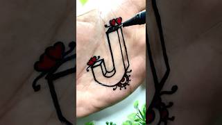 How to draw J letter for beginners ✍️👨‍🎨 art shortvideo shorts [upl. by Ahso420]