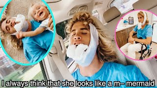 Derik got his WISDOM TEETH OUT Hilarious post op footage [upl. by Sophia]