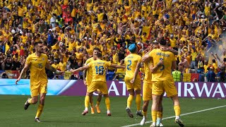 ROMANIA 30 UKRAINE  The Moment Romania Shocks EURO 2024  Highlights amp REZUMAT [upl. by Eirrehs]