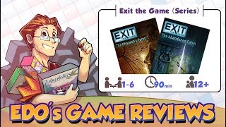 Edos Exit The Game Series Review [upl. by Eirffej]