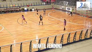 CLUBE MOGIANO X SÃO CAETANO JOGO DE HANDEBOL INFANTIL FEMININO CAMPEONATO PAULISTA 2023  HANDBALL [upl. by Firahs327]