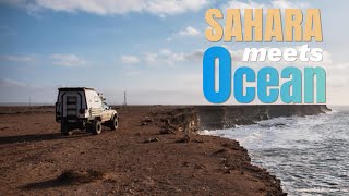 Western Sahara  Travelling to Dakhla  Where The Desert Meets The Ocean  Overlanding Africa  ep18 [upl. by Guinna]