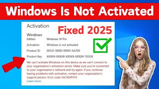 We cant Activate windows on this device as we cant connect to your organization Server 0xc004f074 [upl. by Maxa]